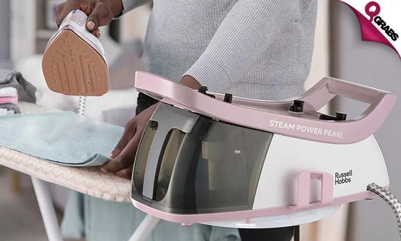 Russell Hobbs Steam Power Pearl - Steam Generator Iron!